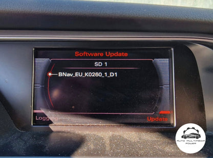 AUDI - Sistema MMI 3G BASIC BNAV - Atualização Software + Mapas GPS Nav v5.36.1 2024