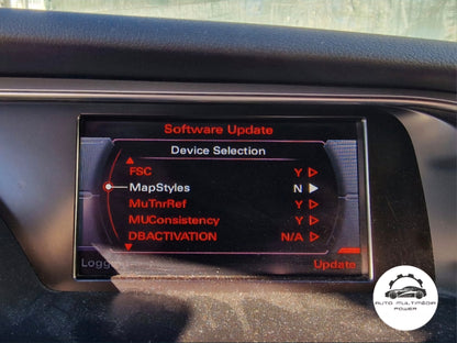 AUDI - Sistema MMI 3G BASIC BNAV - Atualização Software + Mapas GPS Nav v5.36.1 2024