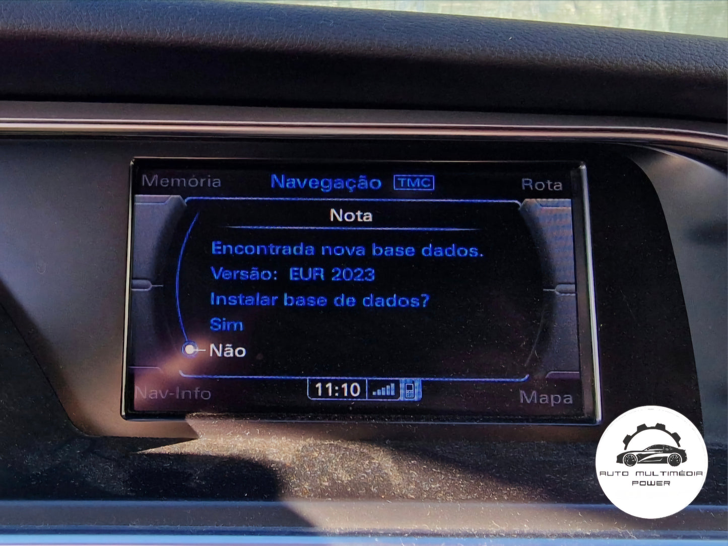 AUDI - Sistema MMI 3G BASIC BNAV - Atualização Software + Mapas GPS Nav v5.36.1 2024