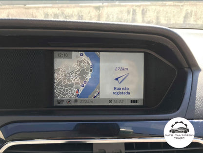 MERCEDES-BENZ - Sistema NTG 4.5 / 4.7 - Atualização Mapas GPS Nav v20 2023