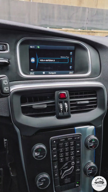 VOLVO - Sistema RTI Sensus Touch IAM 2.1 - Função Apple CarPlay & Google Android Auto Wireless