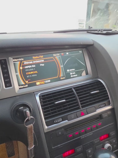 AUDI - Q7 4L - MMI 2G HIGH - Ecrã Touch Screen Android - Apple CarPlay & Google Android Auto Wireless
