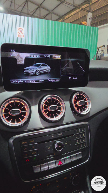 MERCEDES-BENZ - A W176 / B W246 / CLA W117 / GLA W156 - Retrofit Saídas de Ar Iluminadas