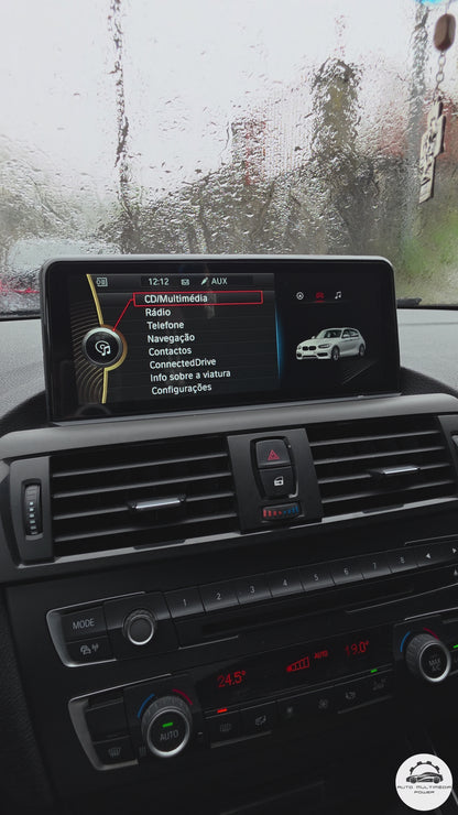 BMW - Série 1 / 2 - CCC CIC NBT EVO - Ecrã Touch Screen Android 15 - Apple CarPlay & Google Android Auto Wireless