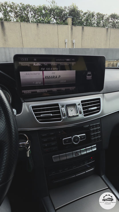 MERCEDES-BENZ - Classe E - Ecrã Touch Screen Android 15 - Apple CarPlay & Google Android Auto Wireless