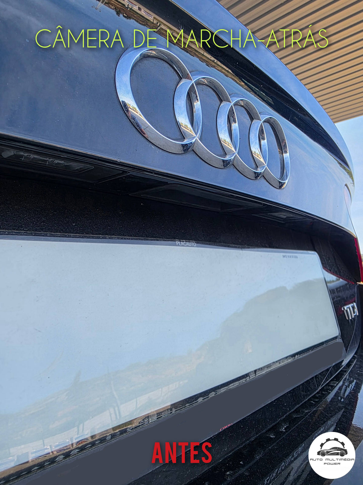 AUDI - Câmera AfterMarket Marcha-Atrás HD Alta Definição - Modelos A3 A4 A5 A6 A7 A8