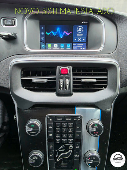 VOLVO - Sistema RTI Sensus Touch IAM 2.1 - Função Apple CarPlay & Google Android Auto Wireless