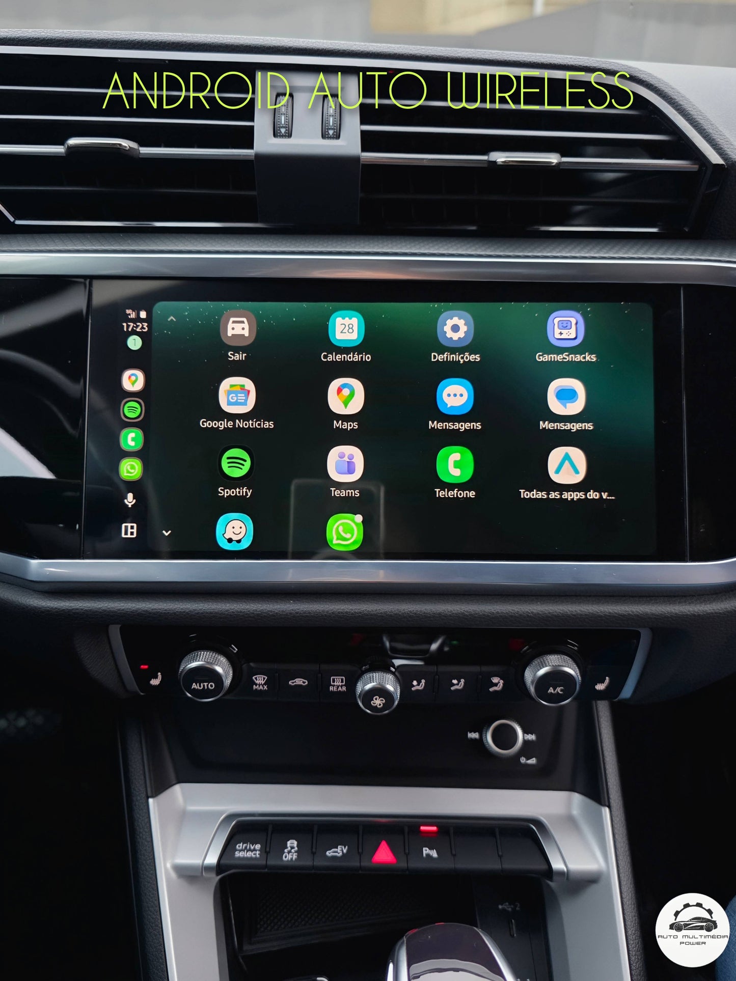 AUDI - Sistema MMI MIB3 / MHI3 - Instalação Módulo Apple CarPlay & Google Android Auto Wireless