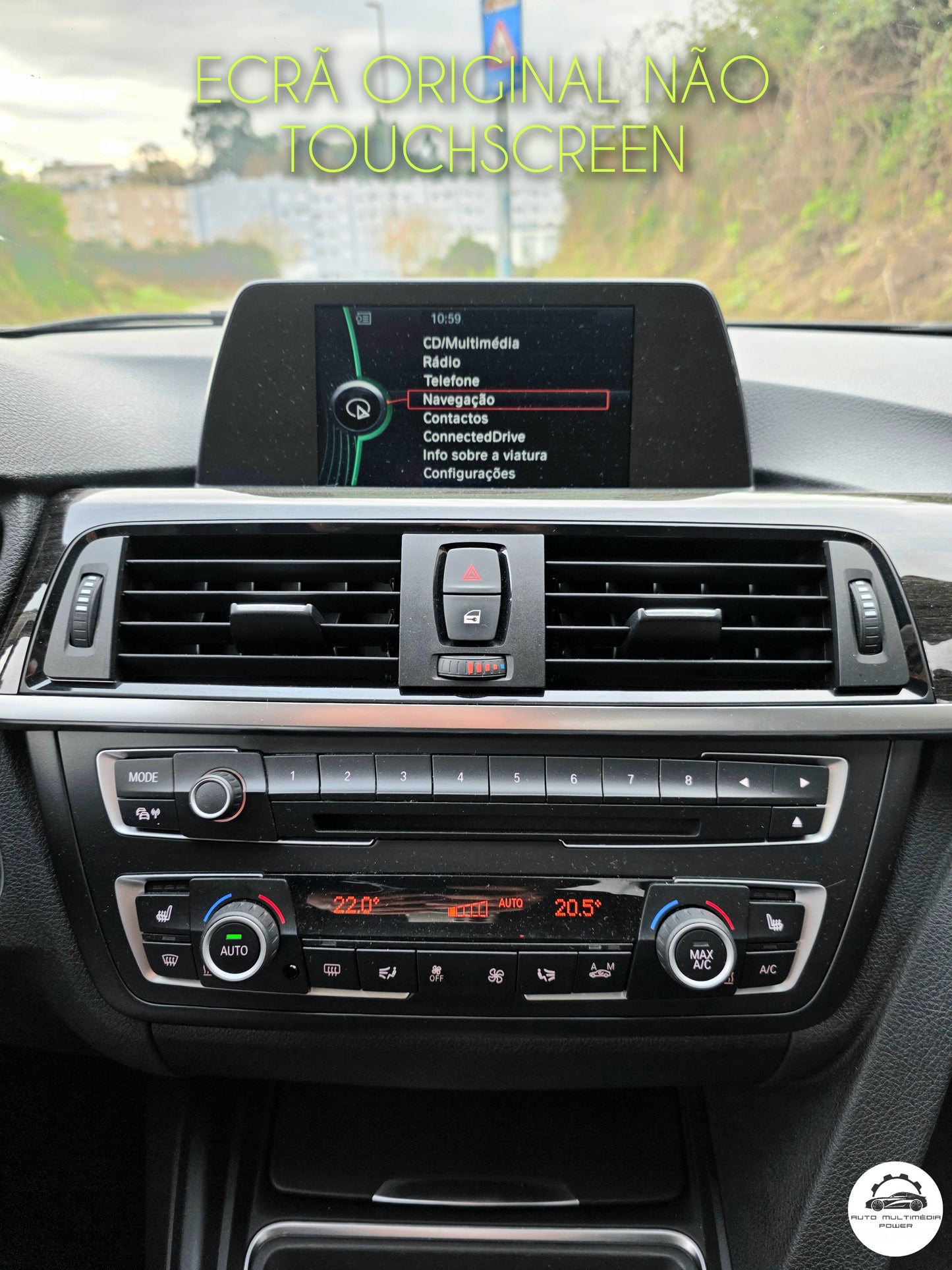 BMW - Série 3 / 4 - CCC CIC NBT EVO - Ecrã Touch Screen Android 15 - Apple CarPlay & Google Android Auto Wireless