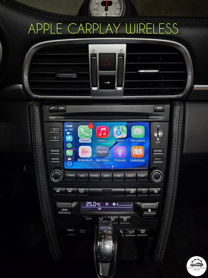 PORSCHE - Sistema PCM 3.0 - Instalação Função Apple CarPlay & Google Android Auto Wireless