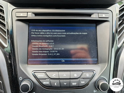 HYUNDAI / KIA - Sistema GEN 1 - Atualização Software + Mapas GPS Nav v2024