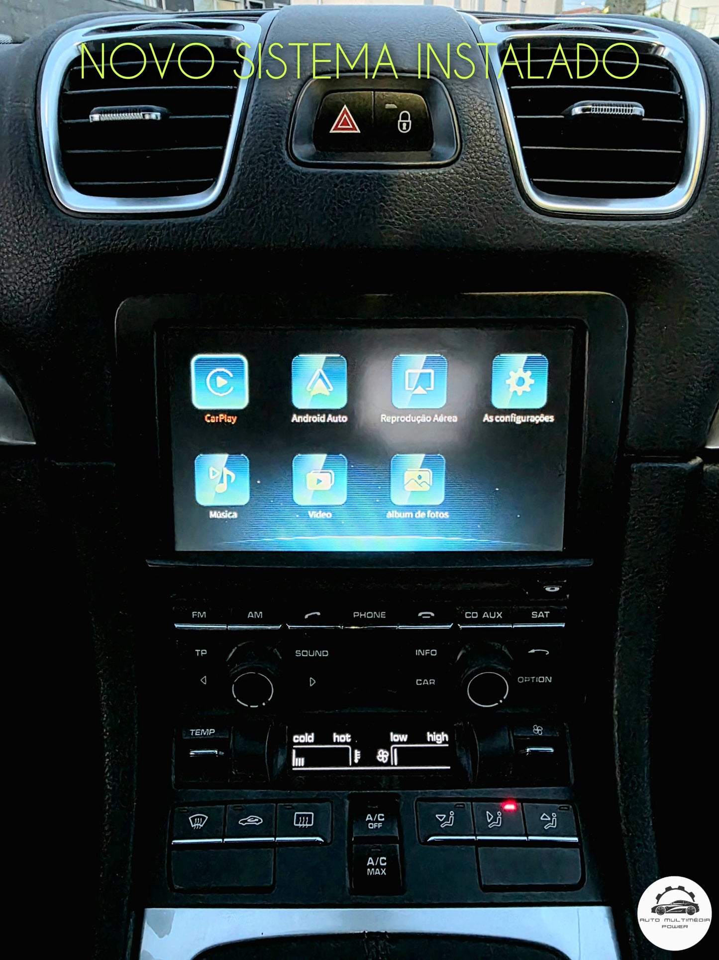 PORSCHE - Sistema CDR 3.1 - Instalação Função Apple CarPlay & Google Android Auto Wireless