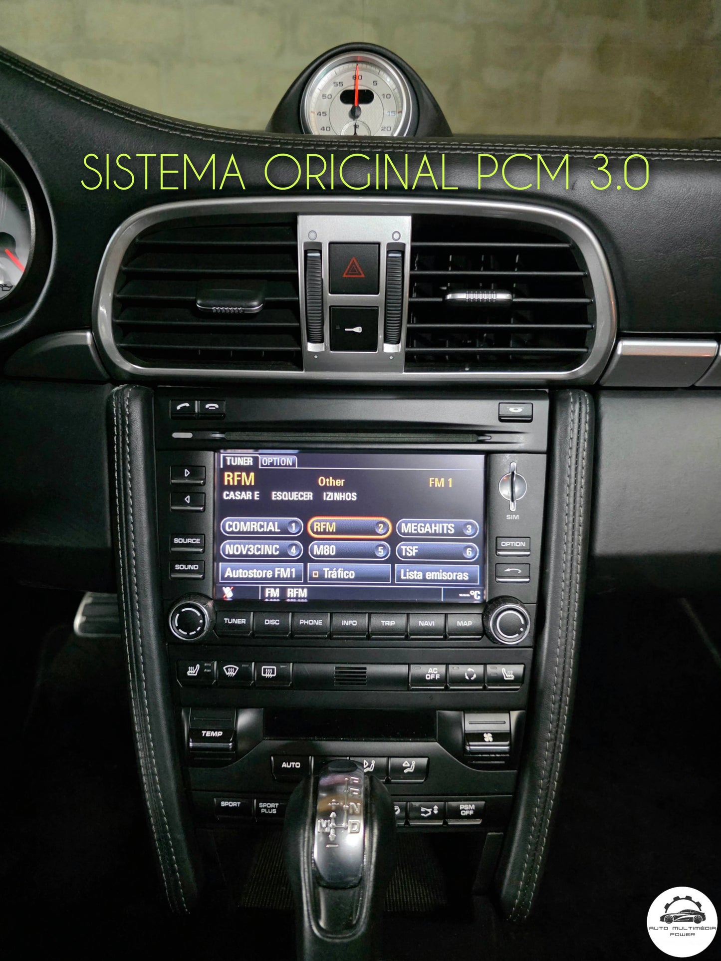 PORSCHE - Sistema PCM 3.0 - Instalação Função Apple CarPlay & Google Android Auto Wireless