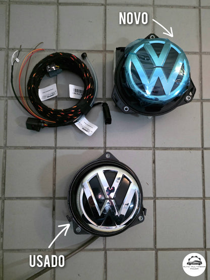VOLKSWAGEN - Instalação Kit Câmera de Marcha-Atrás OEM / Genuína versão High Line