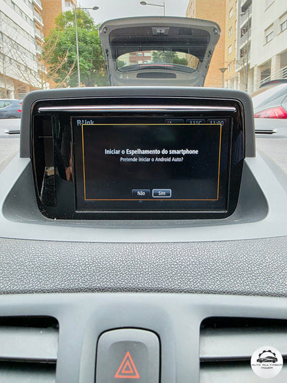 RENAULT - Sistema R-LINK 1 - Ativação Google Android Auto & Apple CarPlay