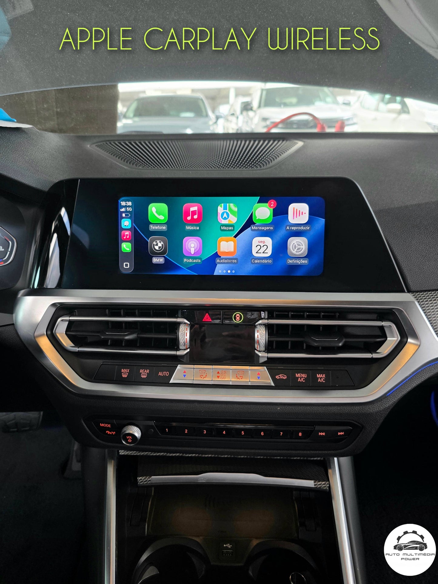 BMW - Sistema iDrive 7 MGU - Ativação CarPlay + Android Auto Wireless