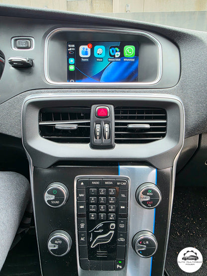 VOLVO - Sistema RTI Sensus Touch IAM 2.1 - Função Apple CarPlay & Google Android Auto Wireless