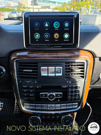 MERCEDES-BENZ - Sistema NTG 4.5 / 4.7 - Instalação Função Apple CarPlay & Google Android Auto Wireless