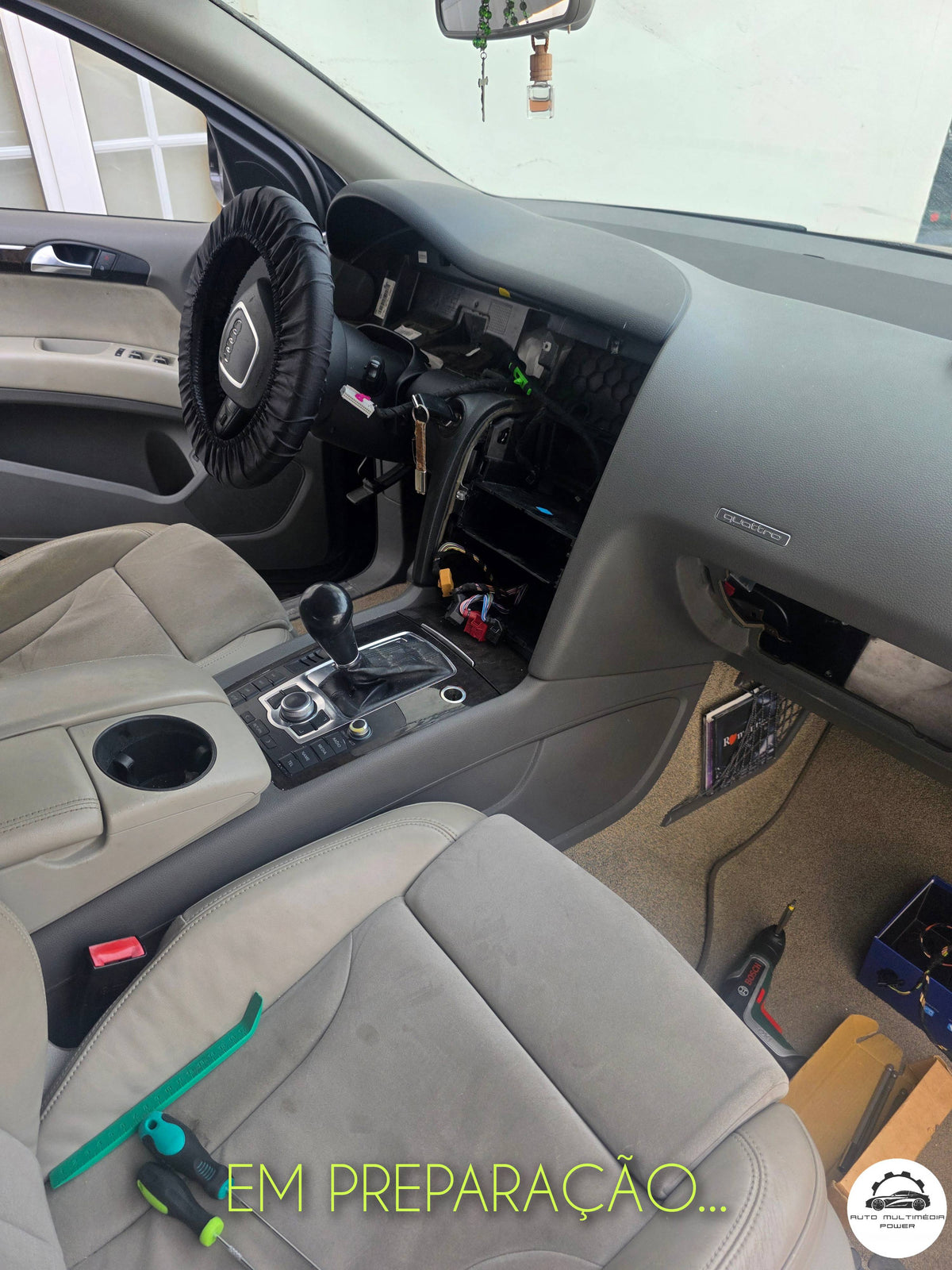 AUDI - Q7 4L - MMI 2G HIGH - Ecrã Touch Screen Android - Apple CarPlay & Google Android Auto Wireless