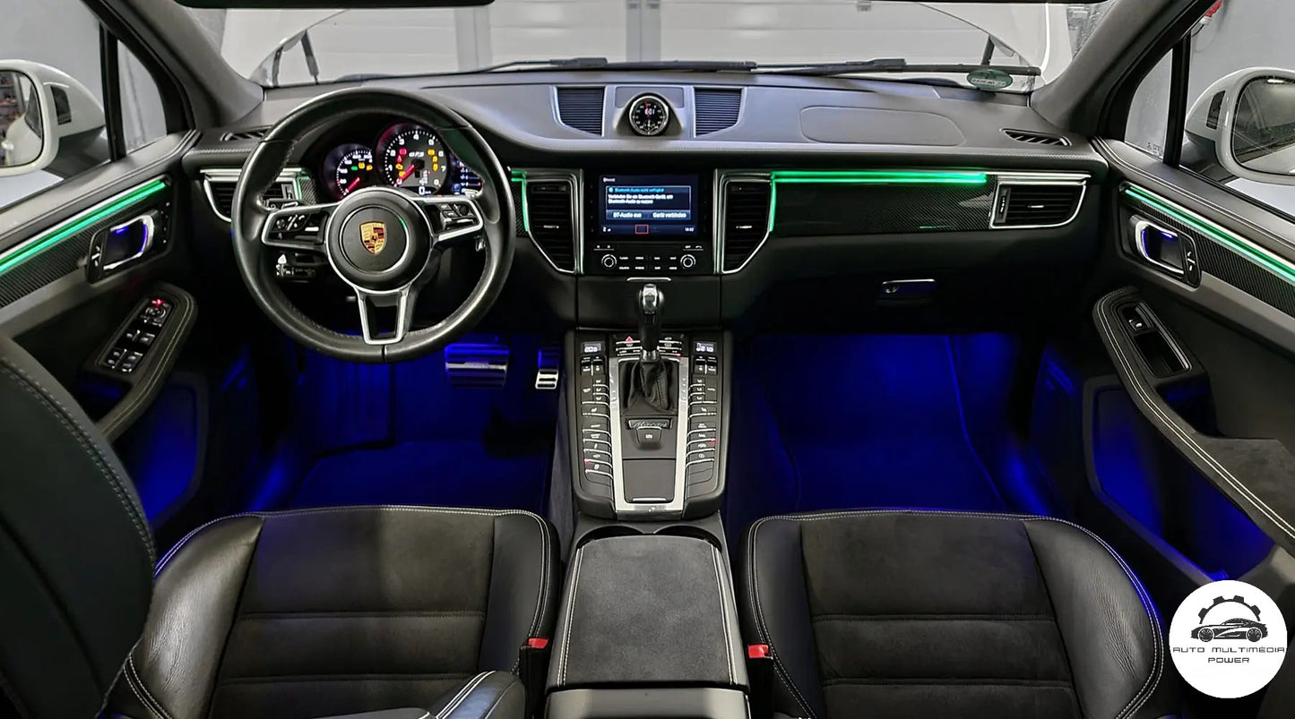 PORSCHE - Iluminação Ambiente / Ambient Light Porsche Macan (95B)