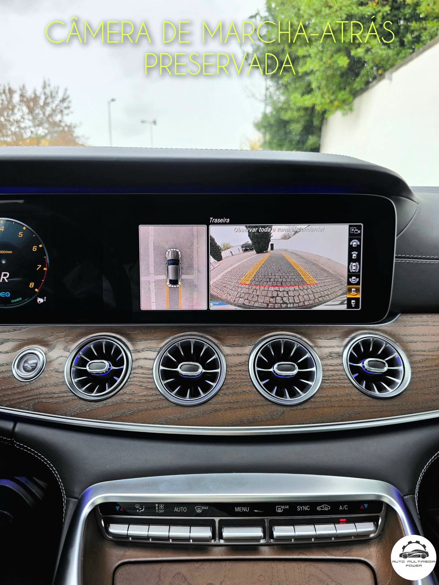 MERCEDES-BENZ - Sistema NTG 5.5 Comand - Instalação Função Apple CarPlay & Google Android Auto Wireless