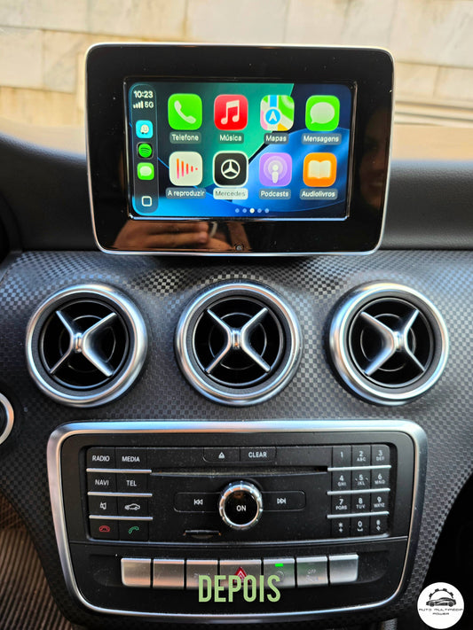 MERCEDES-BENZ - Sistema NTG5 S1 Comand - Ativação Android Auto & CarPlay