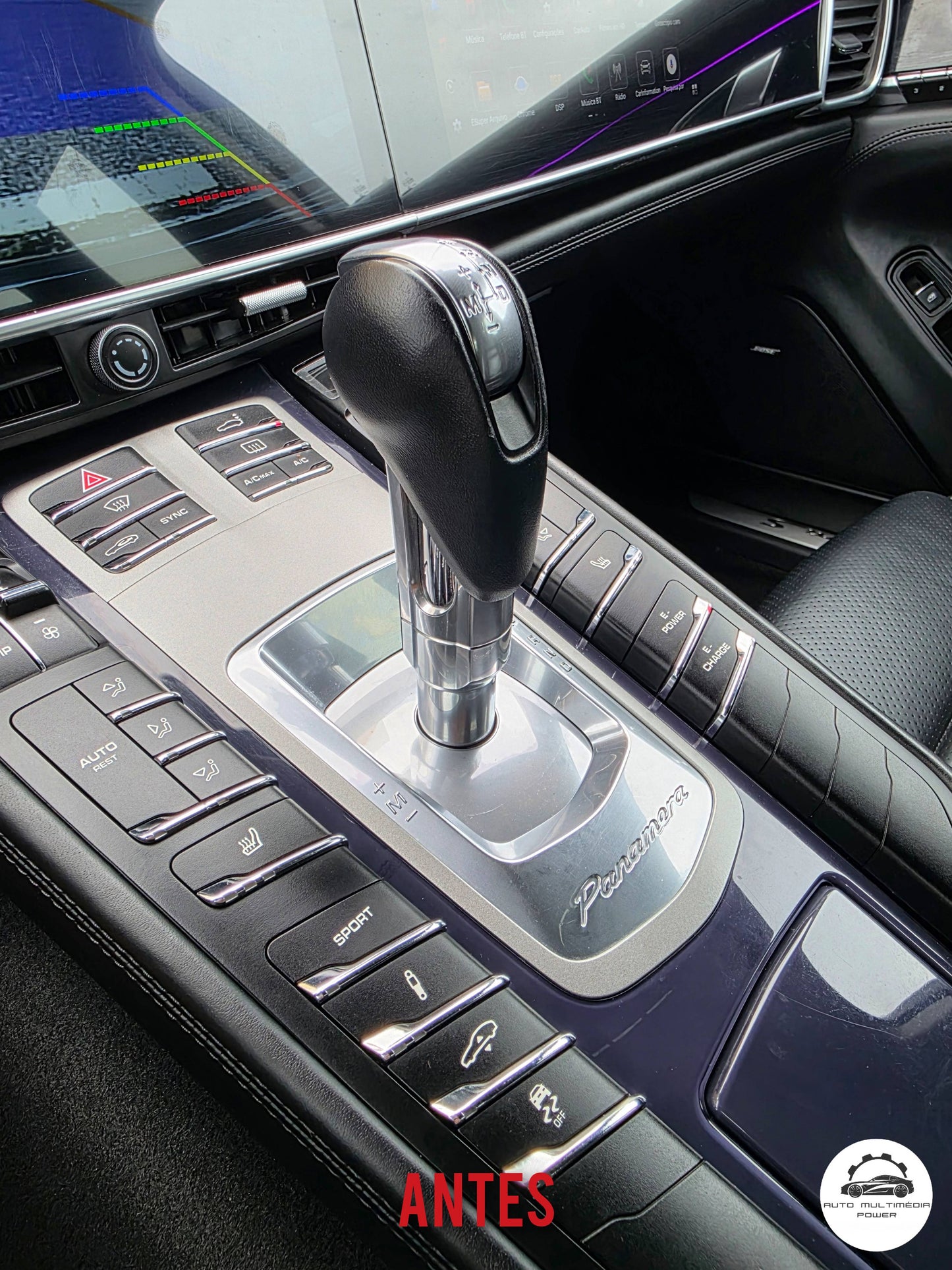PORSCHE - PANAMERA 970 - Instalação Consola Central Digital & Tátil