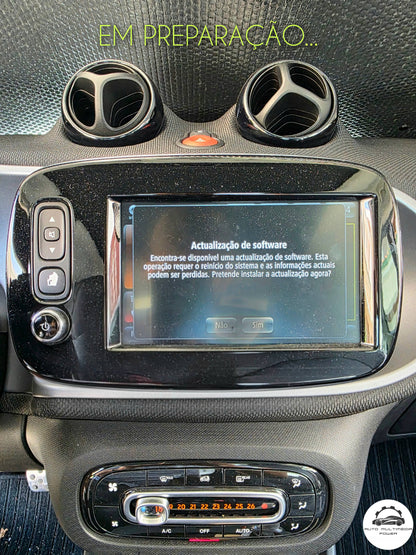 SMART - Sistema Cool & Media P26 Modelo 453 - Ativação Google Android Auto & Apple CarPlay