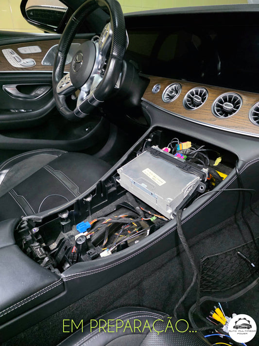 MERCEDES-BENZ - Sistema NTG 5.5 Comand - Instalação Função Apple CarPlay & Google Android Auto Wireless