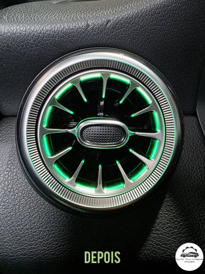 MERCEDES-BENZ - A W176 / B W246 / CLA W117 / GLA W156 - Retrofit Saídas de Ar Iluminadas