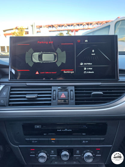 AUDI - A6 / A7 - MMI 3G PLUS (HN+) & RMC - Ecrã Touch Screen Android 14 - Apple CarPlay & Google Android Auto Wireless