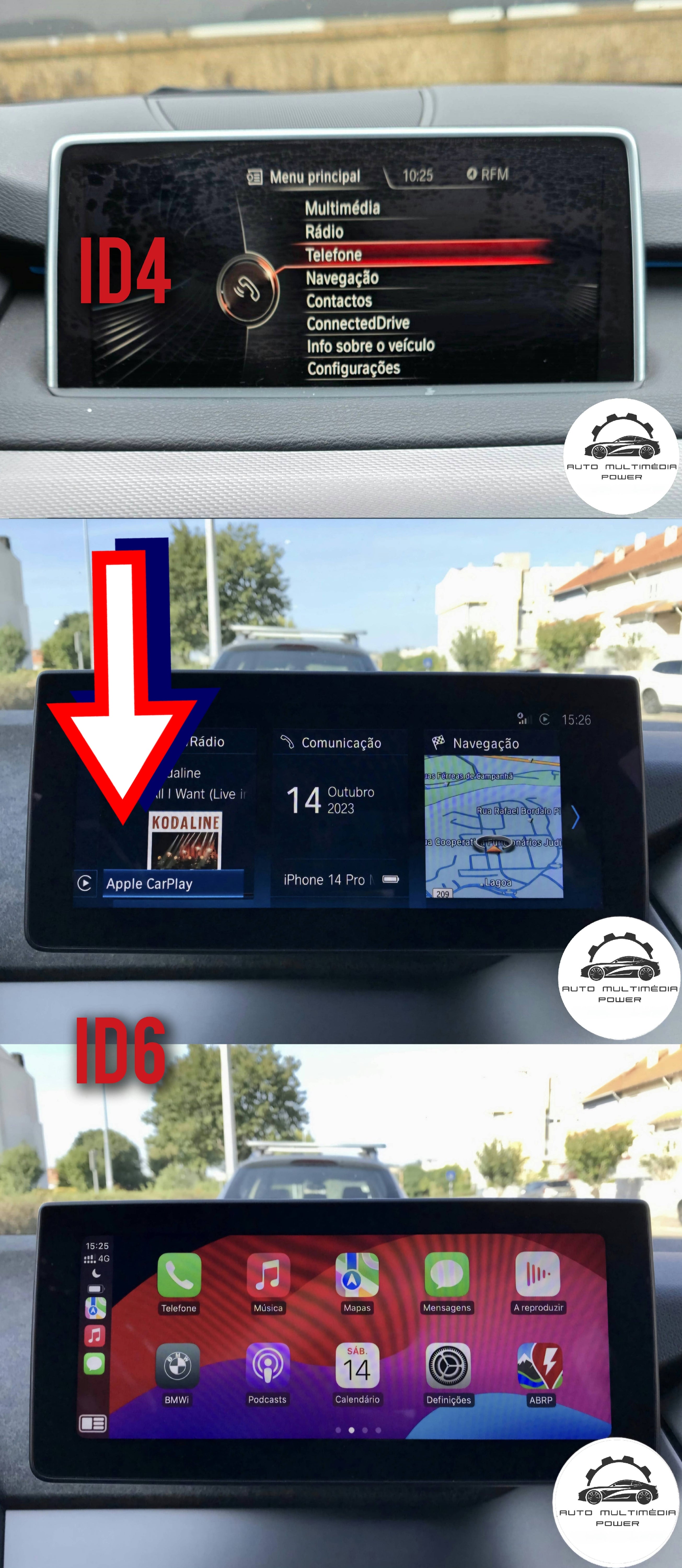BMW - EVO - CarPlay & Android Auto – Auto Multimédia Power