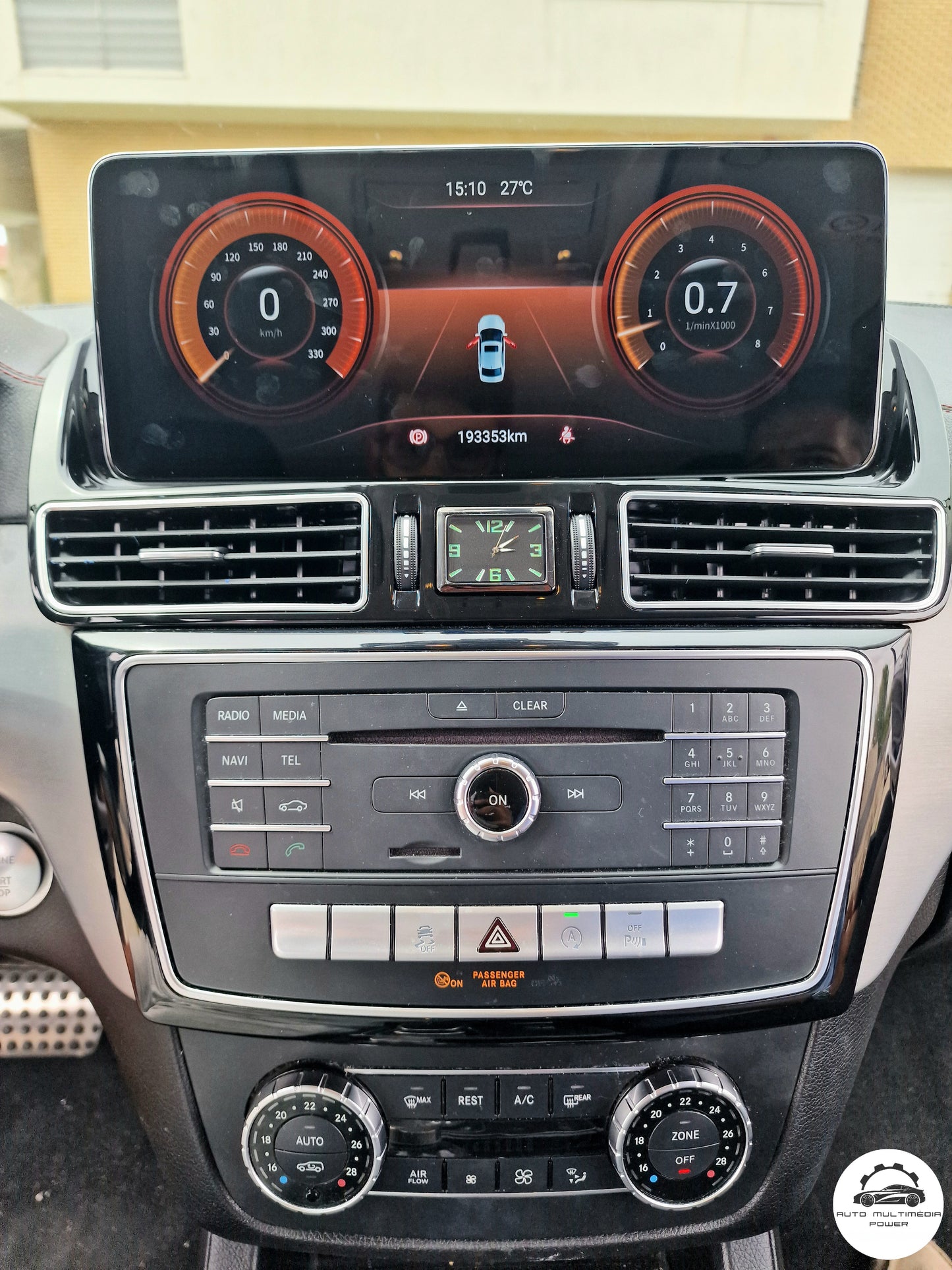 MERCEDES-BENZ - Classe GLE / GLS - Ecrã Touch Screen Android 14 - Apple CarPlay & Google Android Auto Wireless