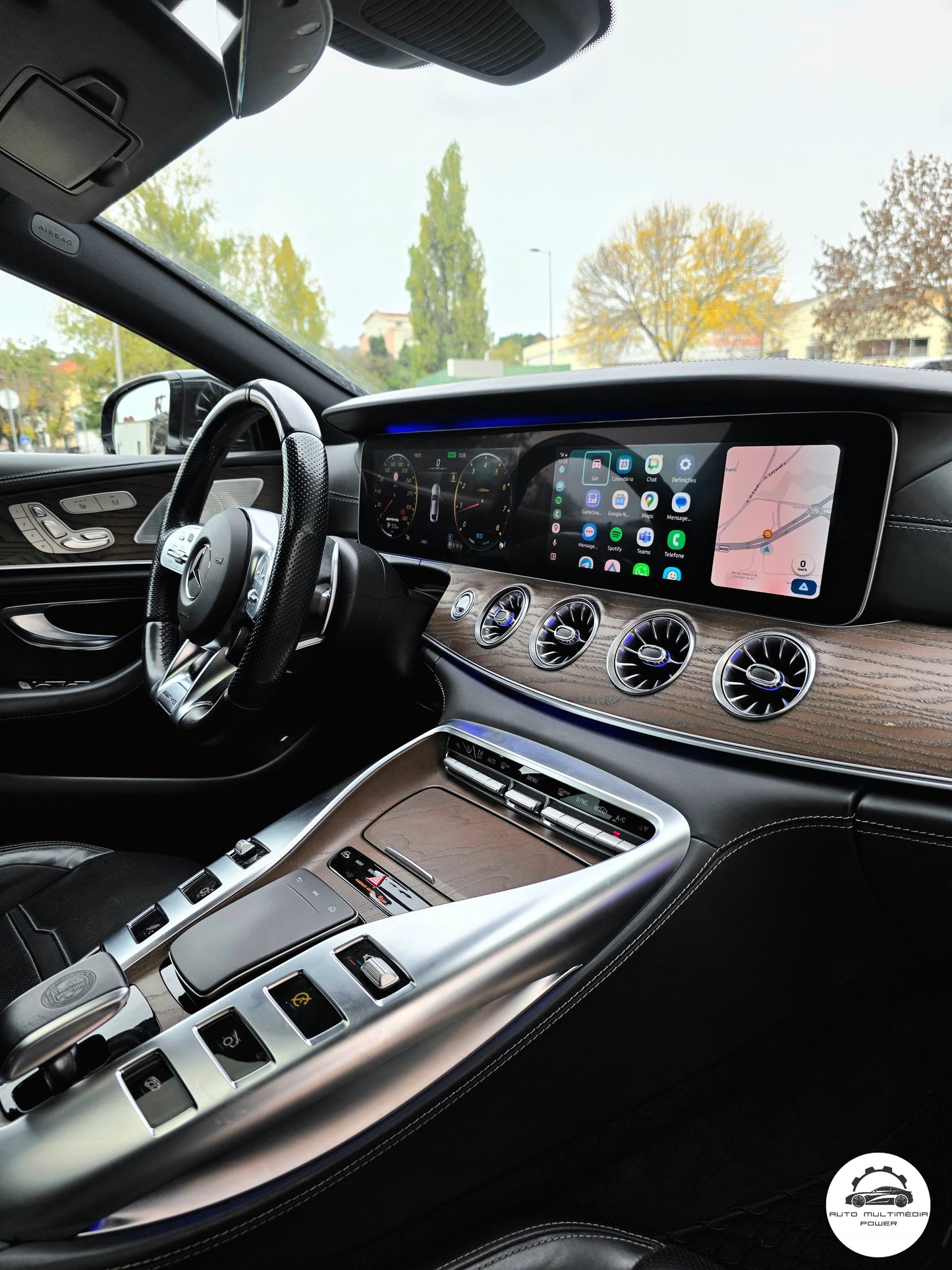 MERCEDES-BENZ - Sistema NTG 5.5 Comand - Instalação Função Apple CarPlay & Google Android Auto Wireless