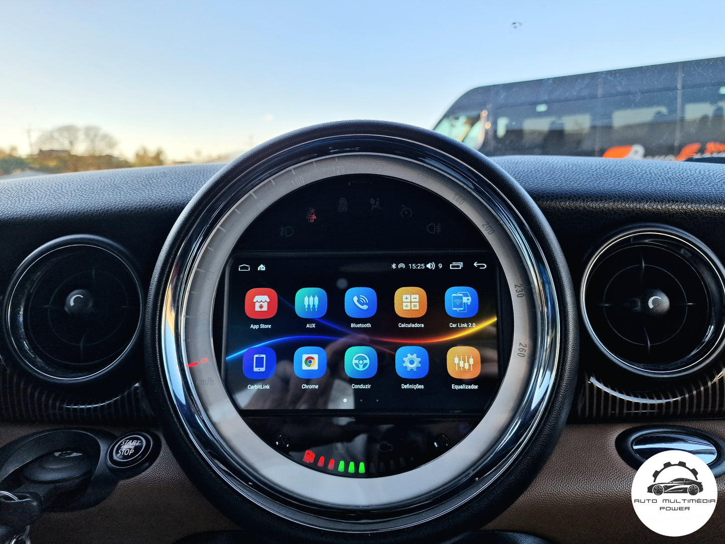 MINI - CCC CIC NBT EVO - Ecrã Touch Screen Android 13 - Apple CarPlay & Google Android Auto Wireless