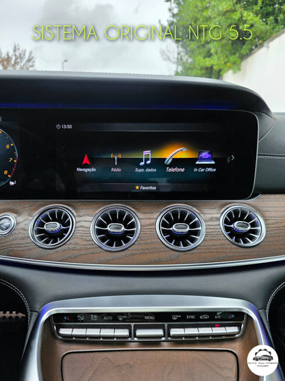 MERCEDES-BENZ - Sistema NTG 5.5 Comand - Instalação Função Apple CarPlay & Google Android Auto Wireless
