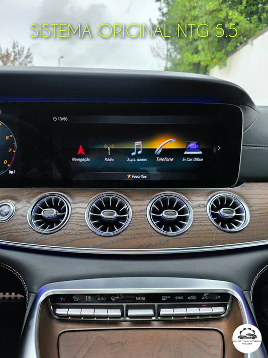 MERCEDES-BENZ - Sistema NTG 5.5 Comand - Instalação Função Apple CarPlay & Google Android Auto Wireless