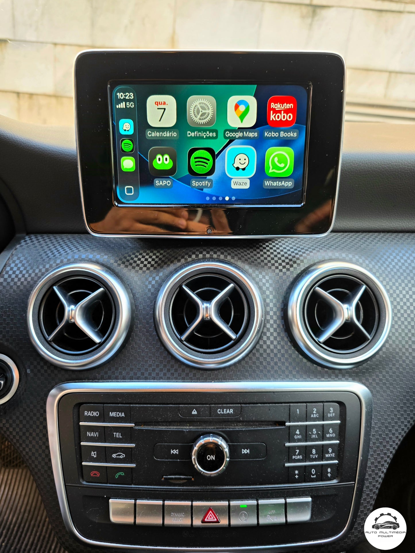 MERCEDES-BENZ - Sistema NTG5 S1 Comand - Ativação Android Auto & CarPlay