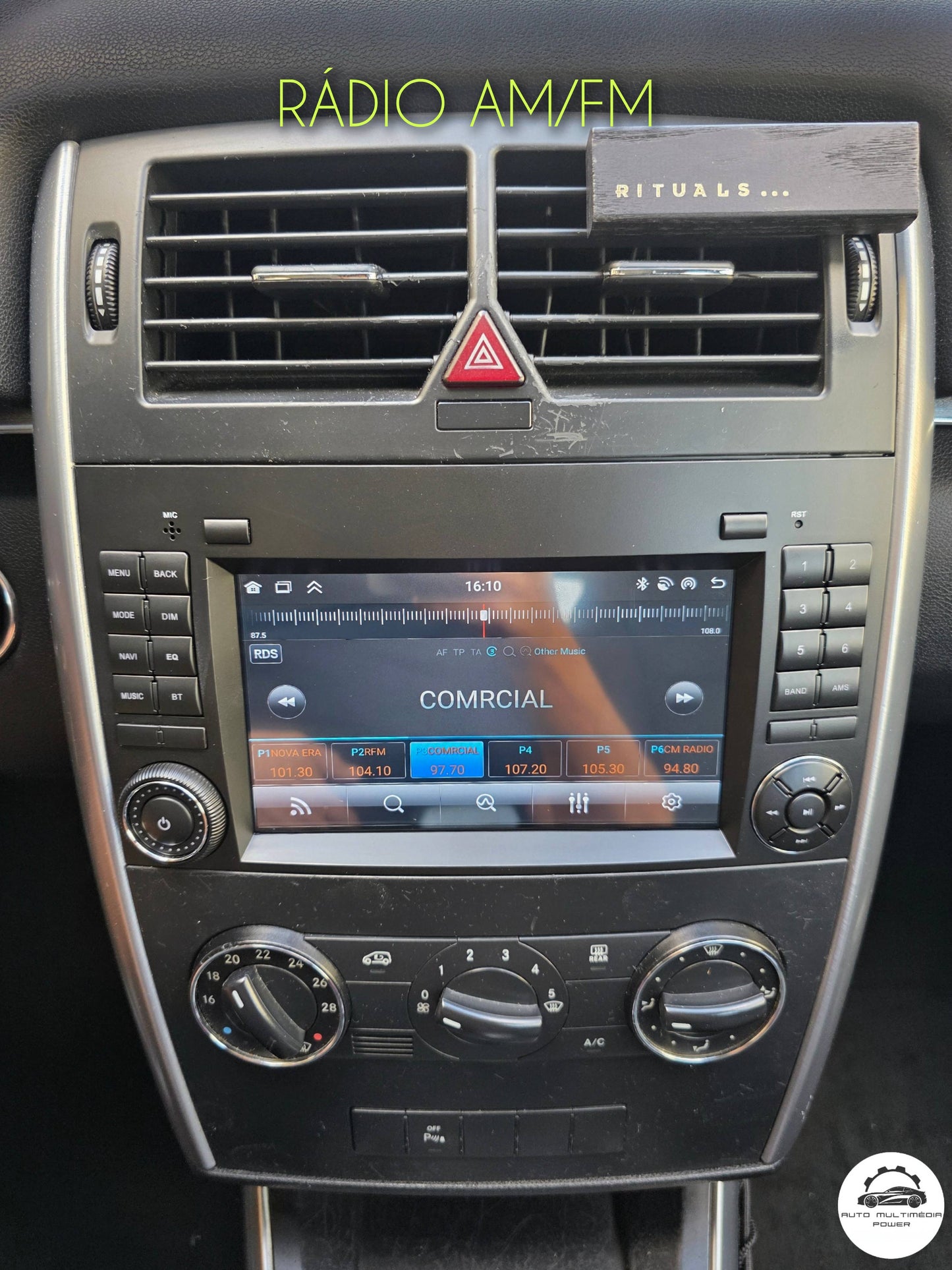 MERCEDES-BENZ - Classe B W169 / B W245 / VITO W639 - Rádio Android - CarPlay & Android Auto Wireless