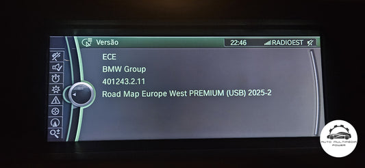 BMW / MINI - Sistema CIC PREMIUM - Atualização Mapas GPS Nav + FSC Code v2025-2