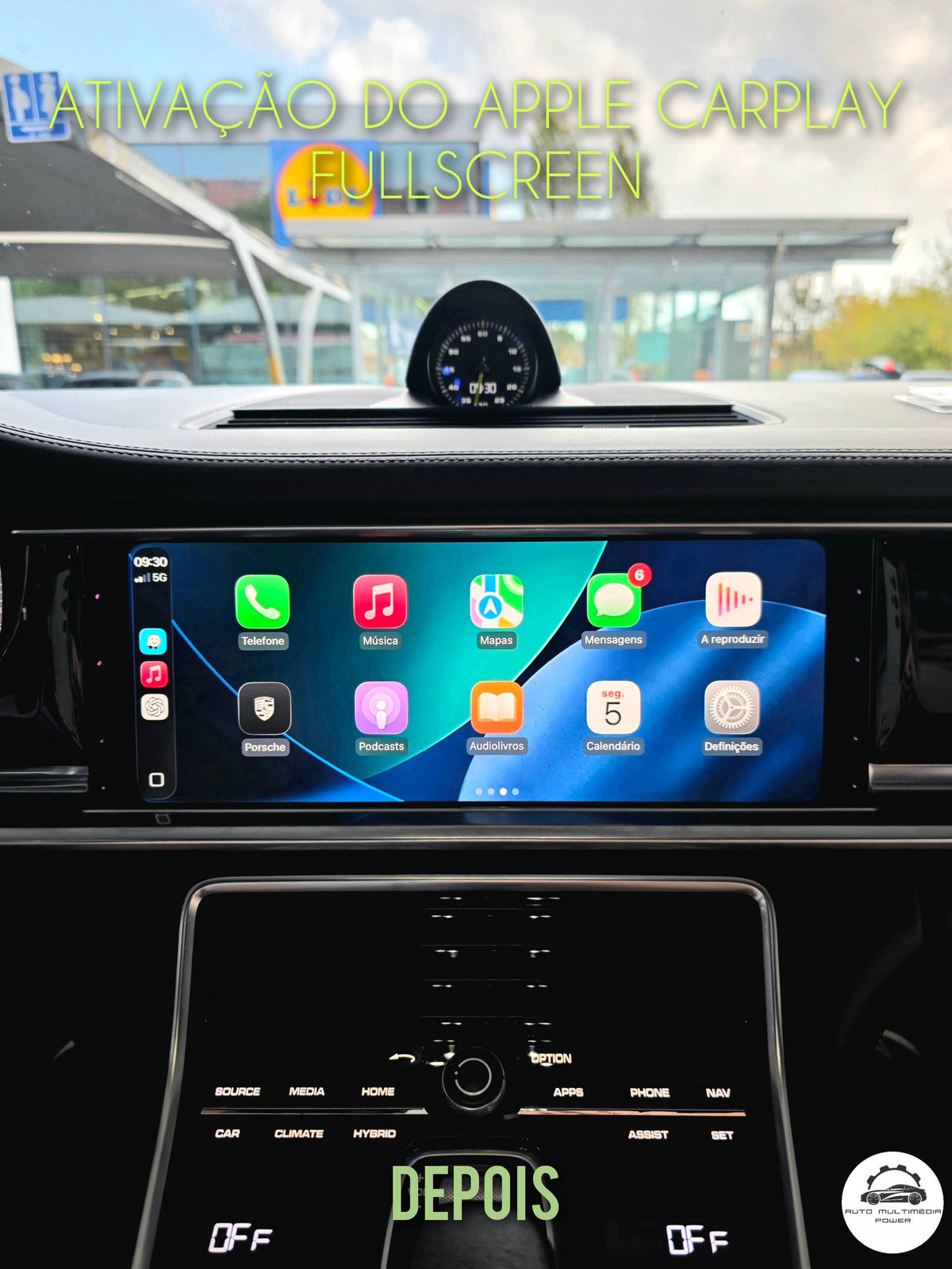 PORSCHE - PANAMERA - Sistema MIB 2 MHI2 PCM 4.0 - Ativação CarPlay / Andoid Auto FullScreen ou WideScreen