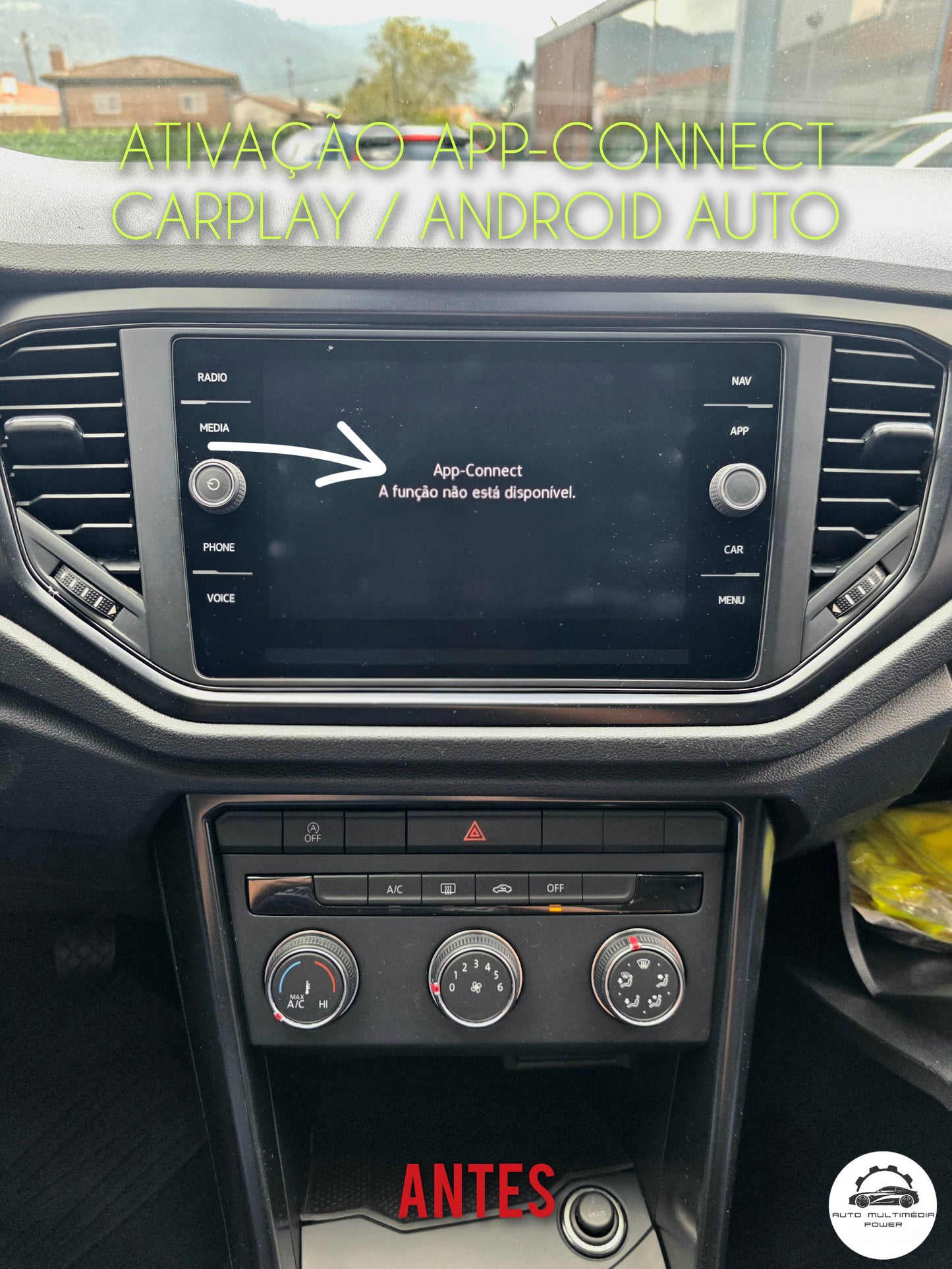 VOLKSWAGEN VW - Sistema MIB3 PREH MOI3 - Ativação OEM Google Android Auto & Apple CarPlay Wireless
