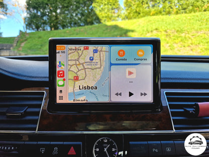 AUDI - Sistema MMI 3G [BNav] / 3G [HNav] / 3G Plus [HN+] - Instalação Função CarPlay & Android Auto Wireless