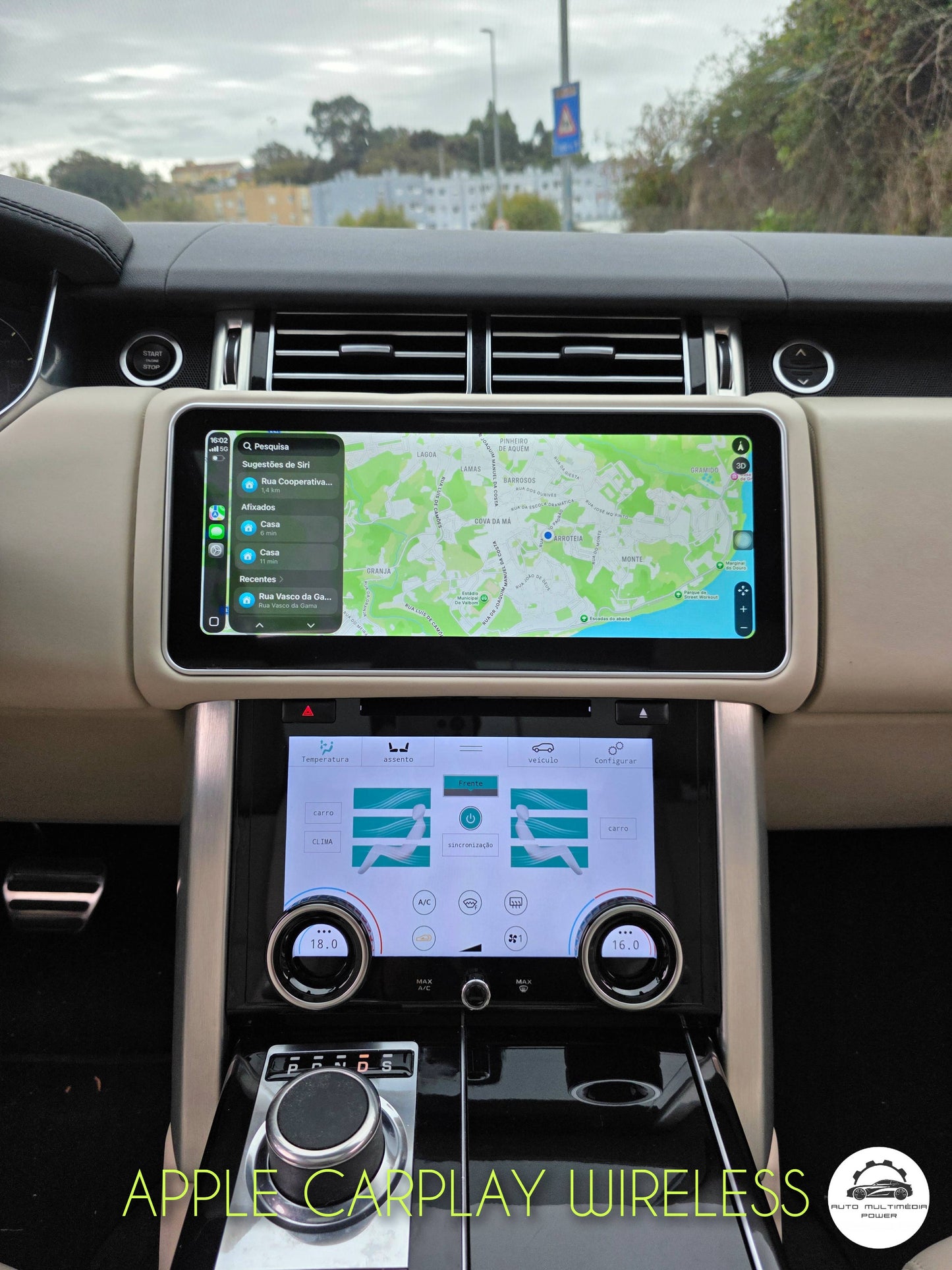 RANGE ROVER - VOGUE - Sistema BOSCH / HARMAN - Ecrã Touch Screen Android 15 - Apple CarPlay & Google Android Auto Wireless