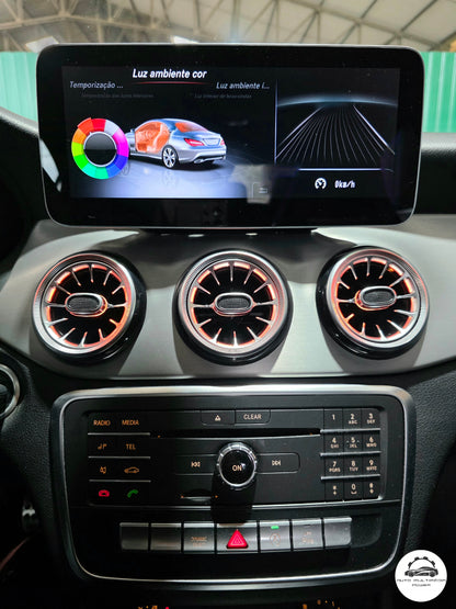 MERCEDES-BENZ - A W176 / B W246 / CLA W117 / GLA W156 - Retrofit Saídas de Ar Iluminadas