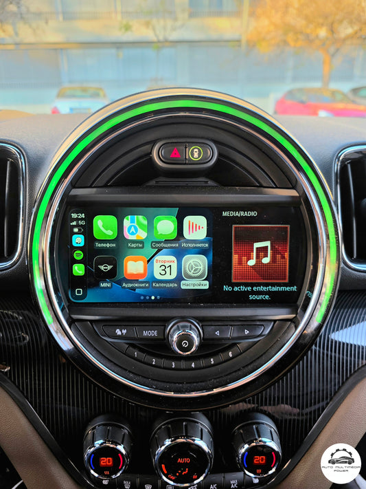 MINI - Sistema EVO ID5 & ID6 - Ativação Apple CarPlay + VIM + Espelhamento Ecrã Android
