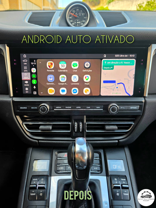 PORSCHE - Sistema PCM 5.0 - MMI MH2p - Ativação CarPlay / Andoid Auto FullScreen ou WideScreen