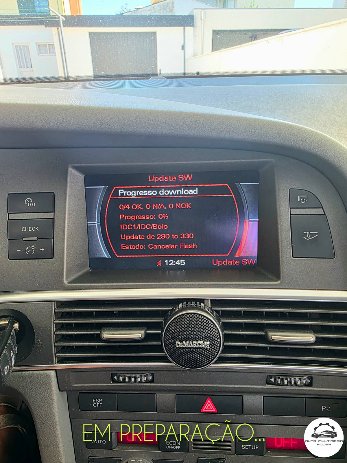 AUDI - Sistema MMI 2G HIGH - Atualização Software / Firmware v5570
