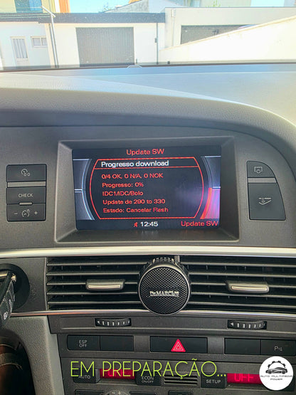AUDI - Sistema MMI 2G HIGH - Atualização Software / Firmware v5570