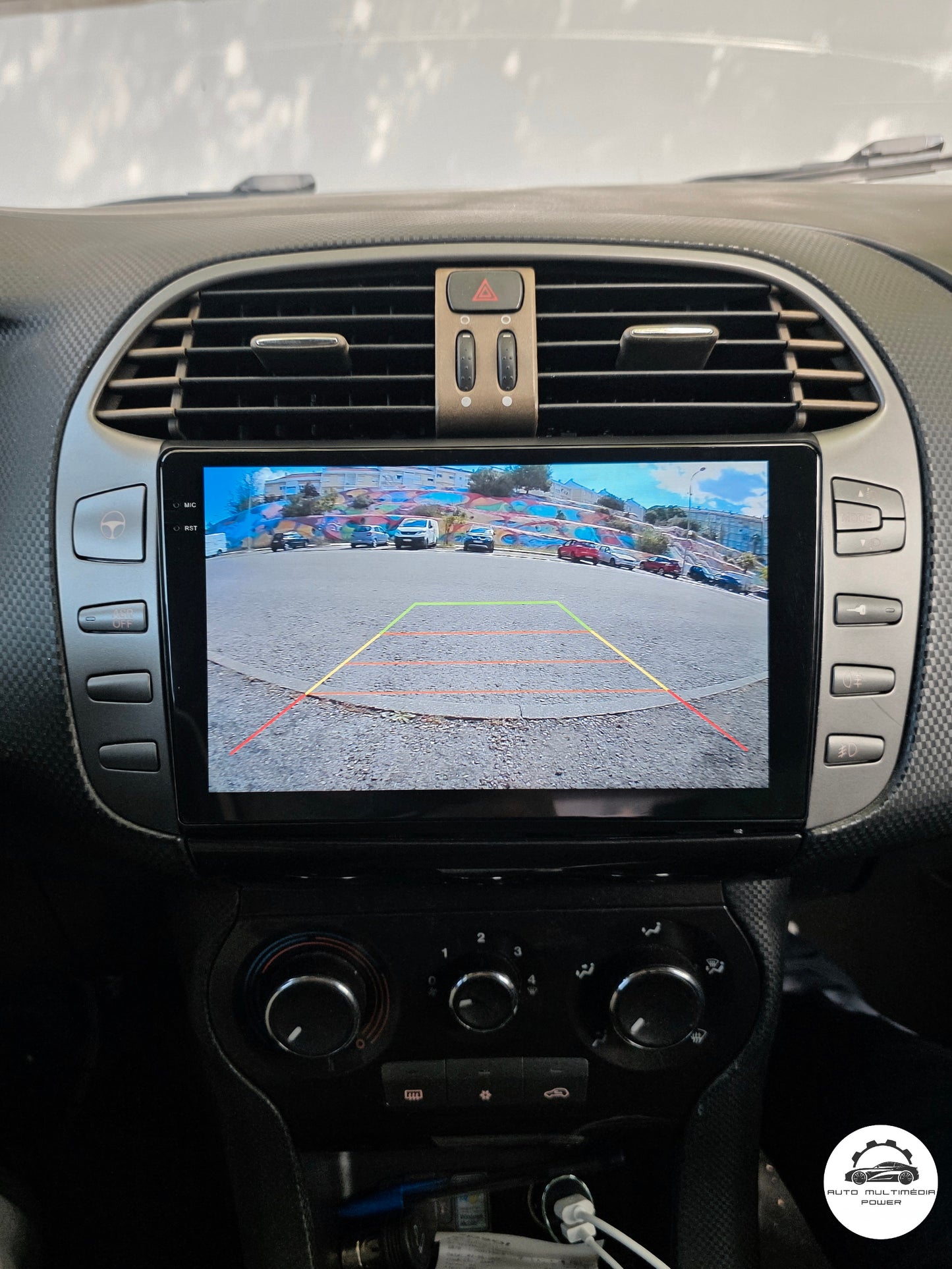 FIAT - BRAVO II 198 de 2007 a 2014 - Rádio Android - CarPlay & Android Auto Wireless
